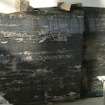 Marmor Nero Portoro - Rohplatten-Tafeln- Marmorplatten